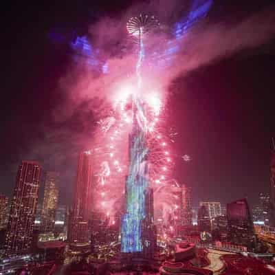 The world welcomes in 2025 with spectacular fireworks