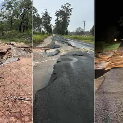 Town braces for more flooding after heavy downpours