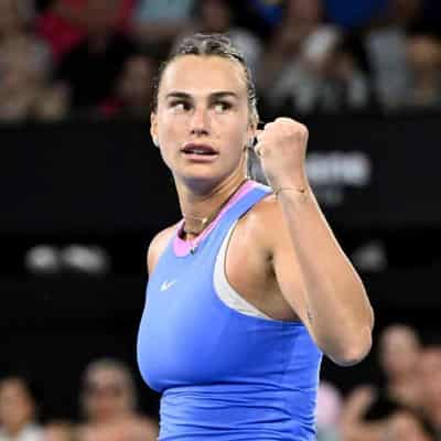 Sabalenka persists with Plan B as AO tilt gathers steam