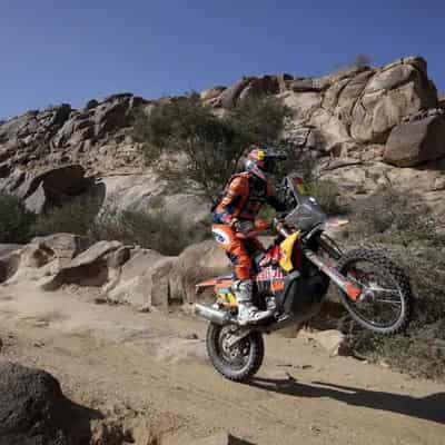 Aussie Sanders wins for second day at Dakar Rally