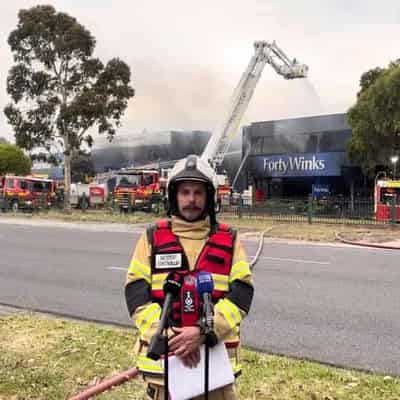 Arson? Forty Winks mattress store goes up in smoke