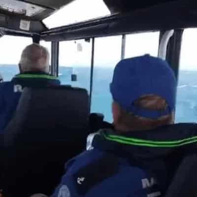 Bad weather pauses search for fisherman missing at sea