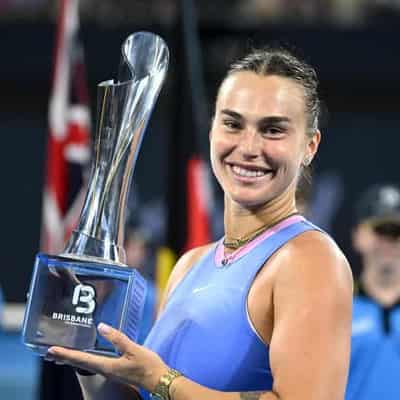 Ruthless Sabalenka's AO tune-up nets Brisbane crown