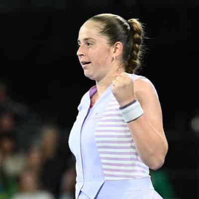 Ostapenko rallies after Adelaide International fright