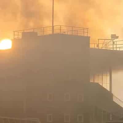 Man in court over $1m heritage racecourse stand fire