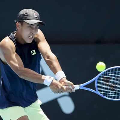 Kokkinakis, Hijikata advance in Adelaide