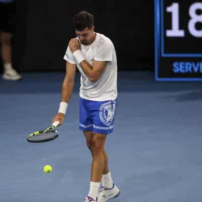 Shoulder injury creates fresh AO scare for Kokkinakis