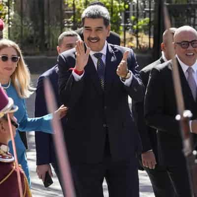 Venezuela's Maduro sworn in for third term