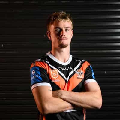 Wests Tigers improvement written in the star's arm