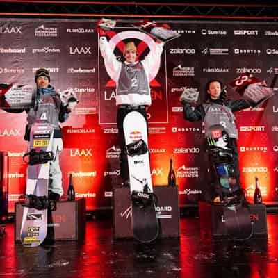 Australian Scotty James wins halfpipe World Cup event