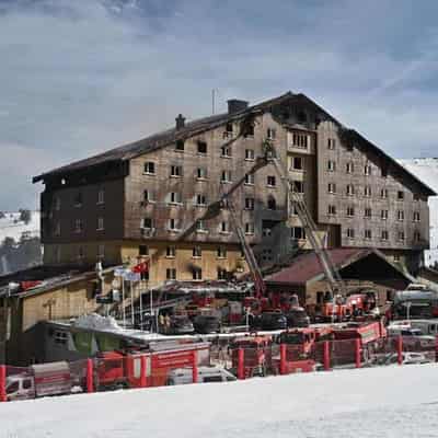 Nine arrested over ski resort hotel fire that killed 76