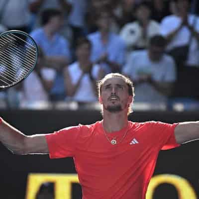 Zverev turns physical in pursuit of grand slam spoils