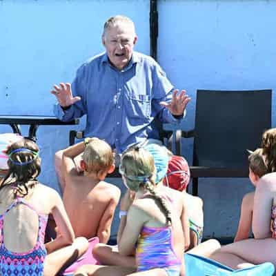 Water safety pioneer, master swim coach makes a splash