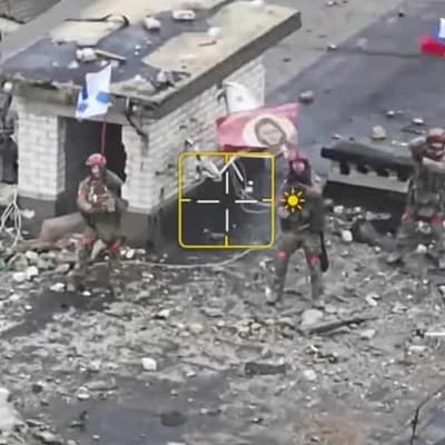 Russia says it has captured strategic town in Ukraine