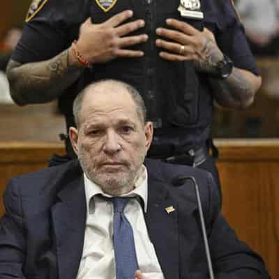 Weinstein cries in court: 'I can’t hold on anymore!'