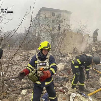 Eight dead in Russian air attacks across Ukraine: Kyiv