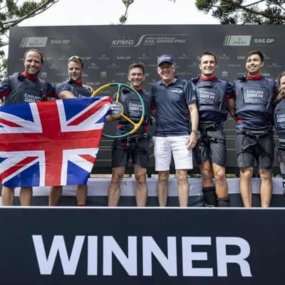 Great Britain win Sydney SailGP, with Aussies in third