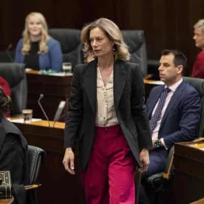 Former leader focuses on crucial seat after resigning