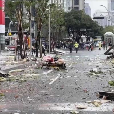 Four dead, 24 injured after store blast in Taiwan mall
