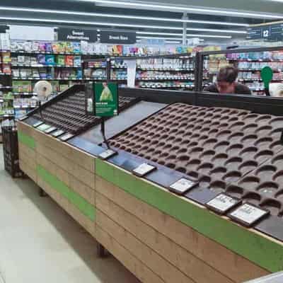 Freight routes cut, shelves bare as flood panic hits