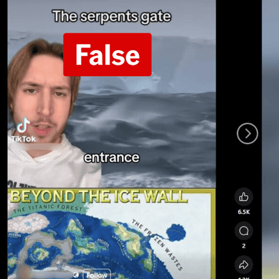 No, video doesn't show 'giant wave generator' in the Antarctic