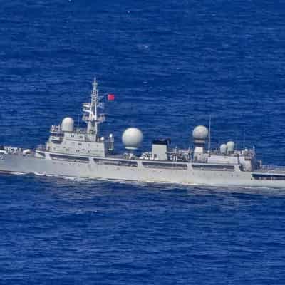 Australia accused of 'hyping' Chinese naval drills