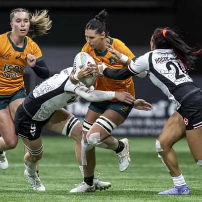 Australia's women bounce back to book sevens semi berth