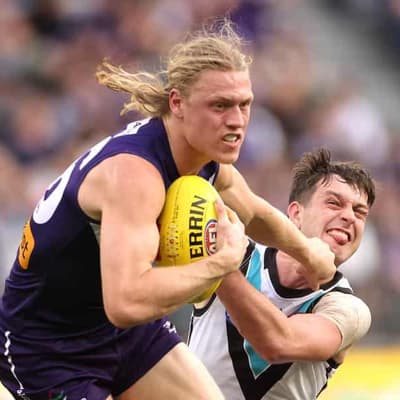 Hamstring injury rules Docker Young out of round one