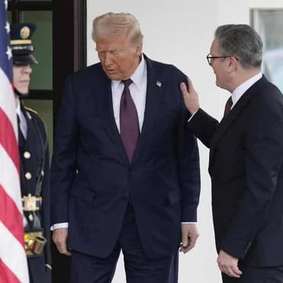 Trump dodges UK plea for Ukraine security guarantee