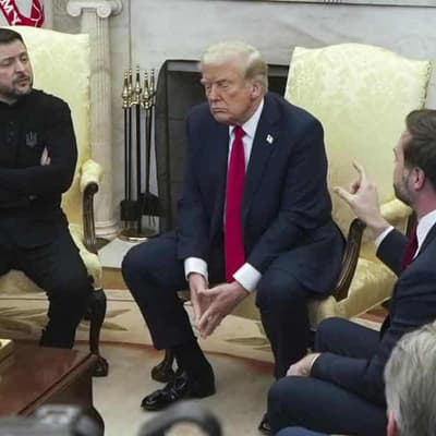 Trump, Zelenskiy clash in extraordinary White House row