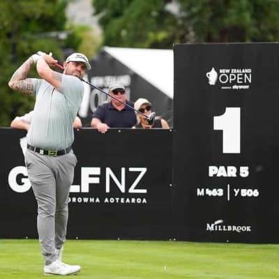 Korean golfer Koh still setting the pace at NZ Open