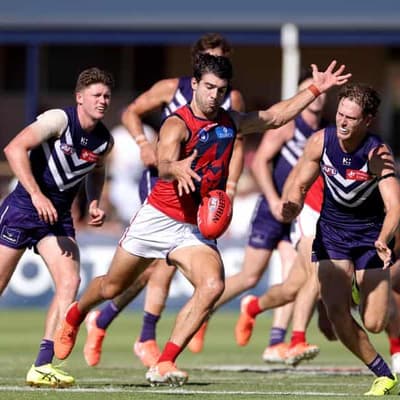 Petracca, Oliver star, but Dockers exorcise Demons