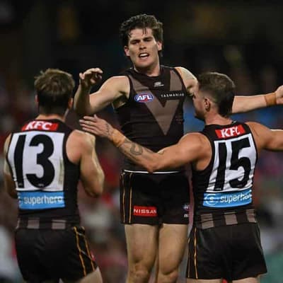 Hollywood Hawks down Swans in AFL season opener