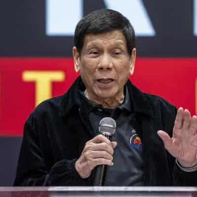 Philippines' Duterte arrested over 'drug war' killings
