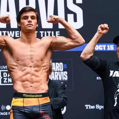 Fenech with Jarvis in spirit if not in fighter's corner