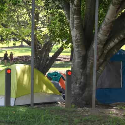 Homeless given 24 hours to move on from parks