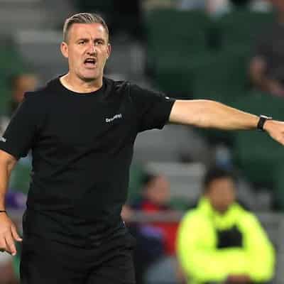 Glory ALM coach taking fan boos on the chin