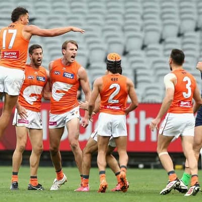 Giants' Keeffe earns reward as late shot sinks Demons