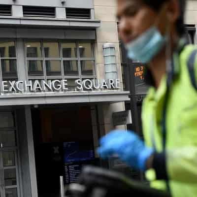 Australian shares trim gains as Gaza airstrikes resume