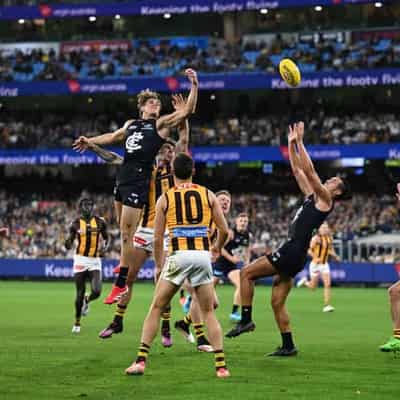 Coach Voss not concerned by Carlton's fadeouts