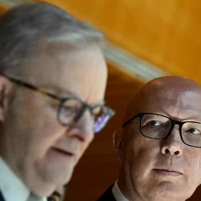 Leaders eyeball each other as campaign kicks off