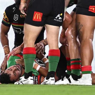 Alex Johnston laughs off injury after comeback match