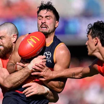 Tense loss: Crows frustrated by pivotal umpire's call