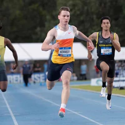Lachie Kennedy runs 10 seconds flat in 100m in Perth
