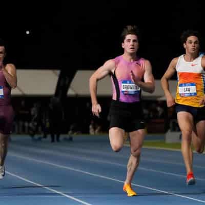 Browning pips Kennedy with 10.01 run in 100m final