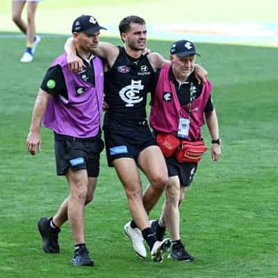 Leg injury, concussion mar Carlton's breakthrough win