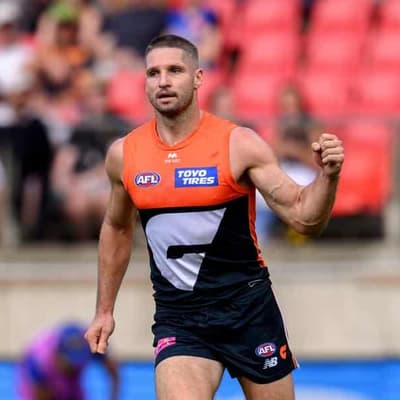Giants star Jesse Hogan to play through soreness