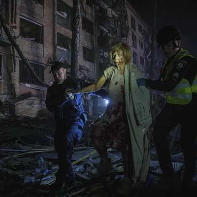 Strikes continue in Ukraine after Trump rebukes Putin