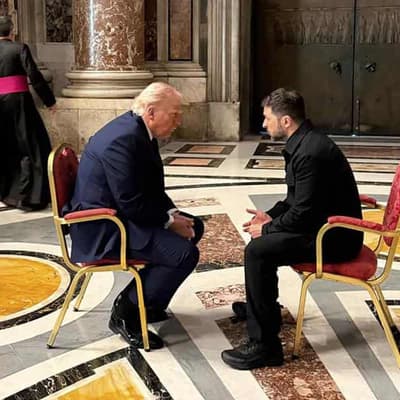 Vatican Trump meeting could prove historic: Zelenskiy