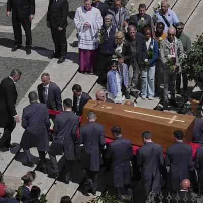 Rome bids farewell to Pope Francis with funeral, burial